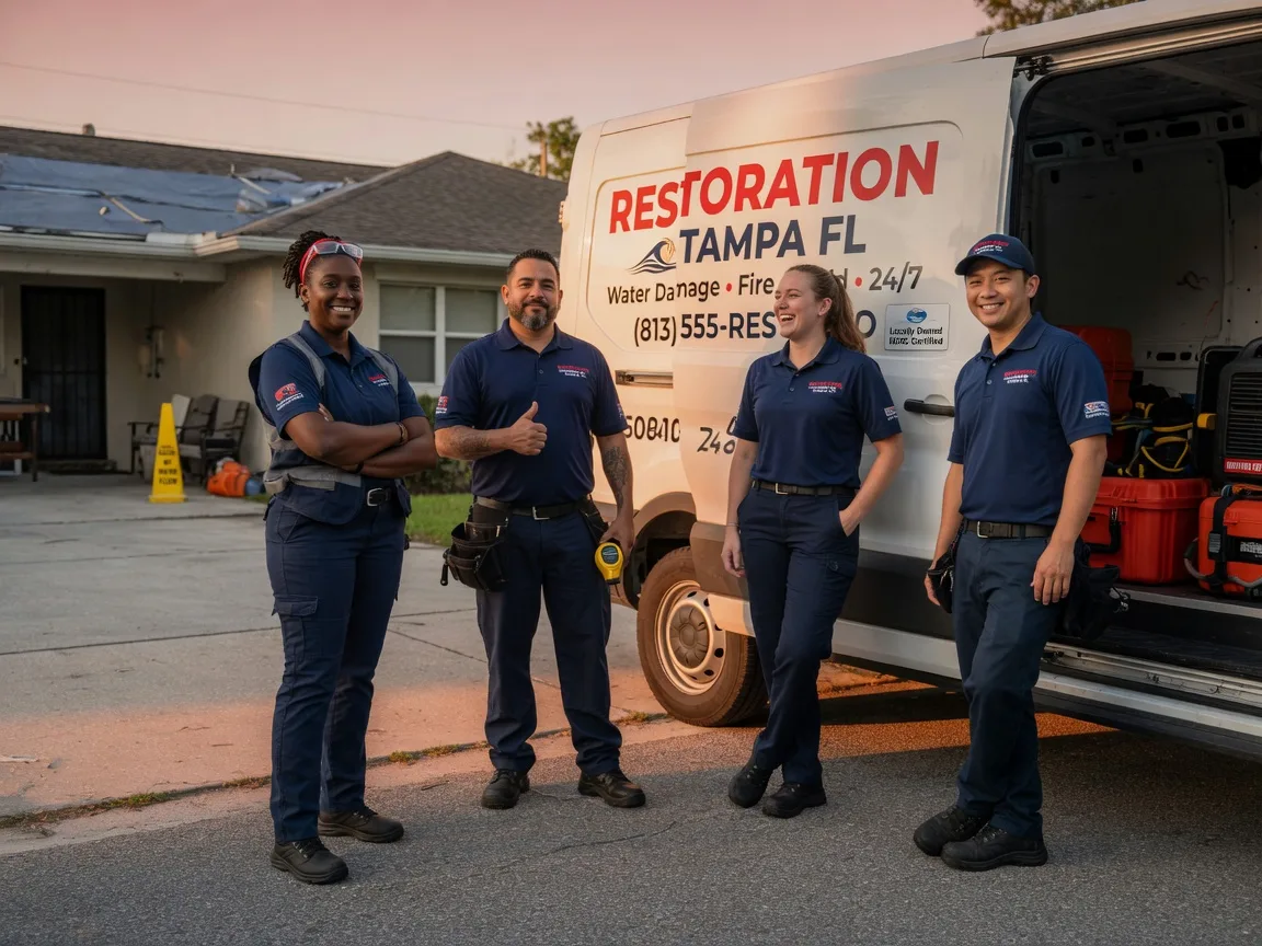 Water Damage Restoration company in Chalk Hill, PA